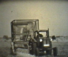 Landmaschineneinsatz um 1960